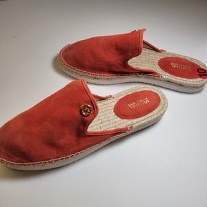 Michael Kors, Orange, Slide Sandal, 10M (New)
